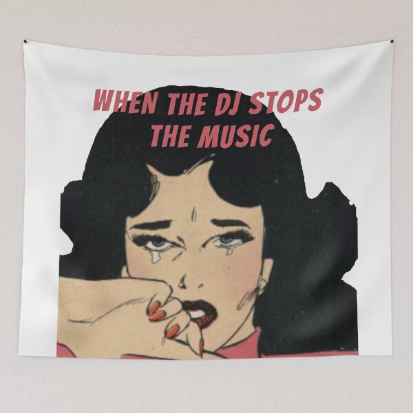 Item preview, Vintage Crying Woman Comic Book Style Design designed and sold by TeesByMark.