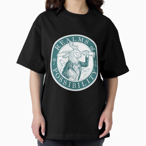 Item preview, Realms of Possibility Jackelope Logo - white background designed and sold by Jeff Crosby.