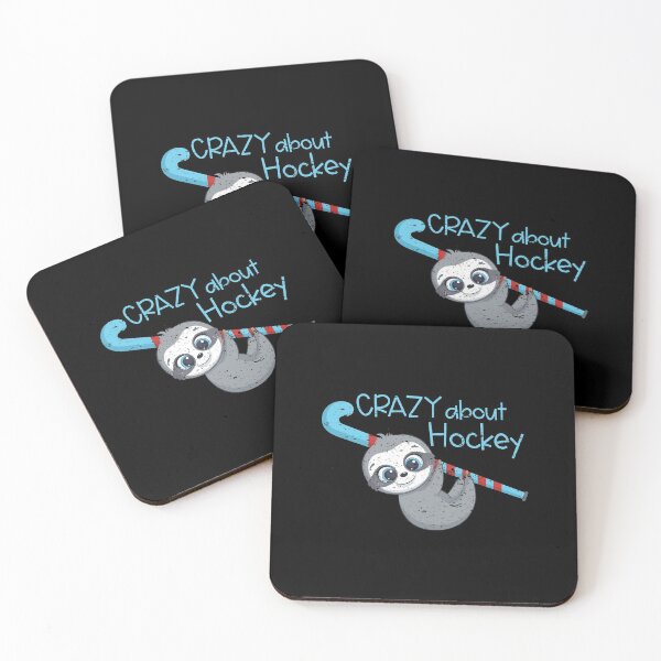 Item preview, Field Hockey Crazy About Fieldhockey cute Sloth designed and sold by Kalli-design.