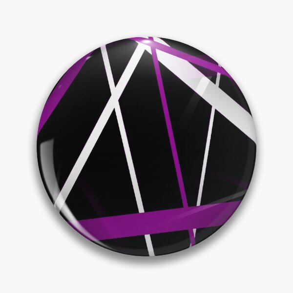 Item preview, Seamless Abstract Purple and White Lines On Black Pattern designed and sold by taiche.