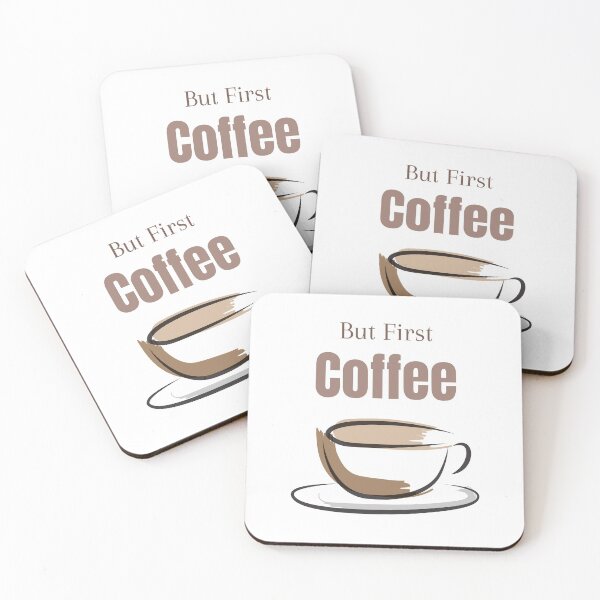 Item preview, BUT FIRST COFFEE designed and sold by Ashalcheema.