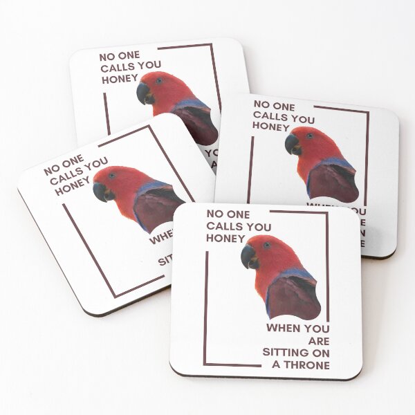 Item preview, Eclectus has a throne wherever she is designed and sold by PAPAYAGO.