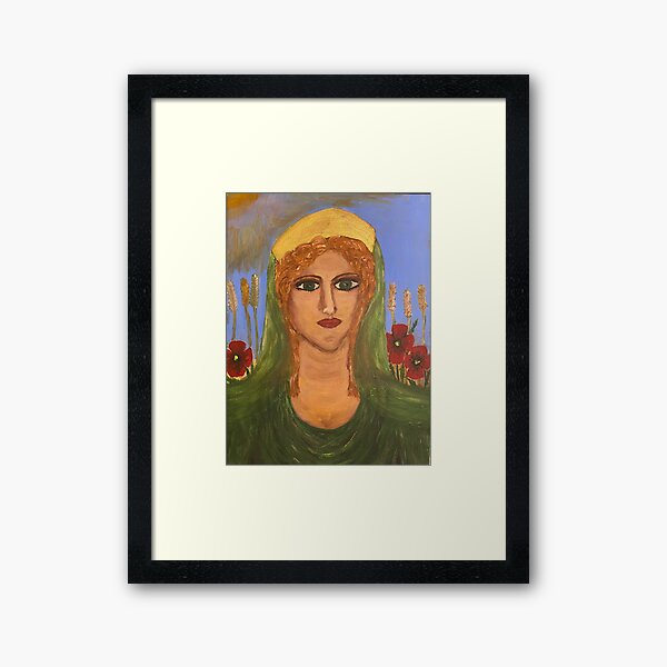 Demeter Framed Art Print