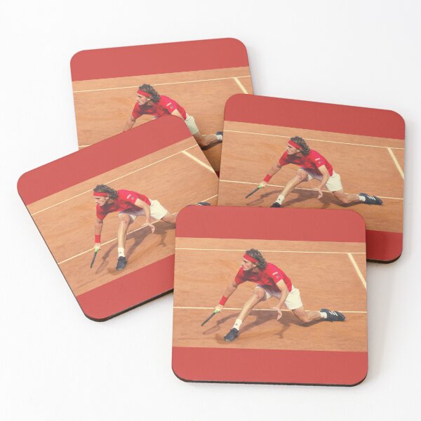 Item preview, Stefanos Tsitsipas, volley designed and sold by ArtForKnowledge.