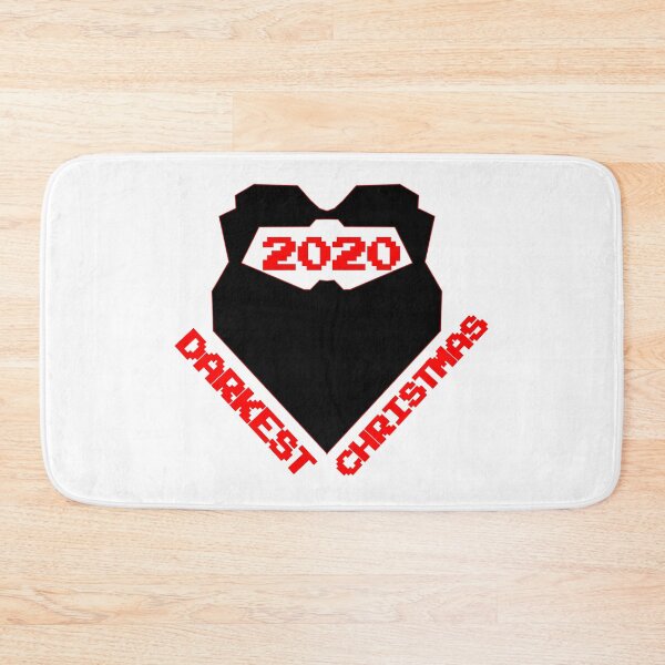 Item preview, Darkest timeline: Darkest Christmas 2020 -  Special Festive Alternative Christmas Edition. Black evil beard darkest timeline - red retro arcade typography designed and sold by Deegital18.