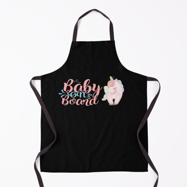 Item preview, Baby on Board Cute Sleeping Baby Unicorn  designed and sold by ToniaKroeger.