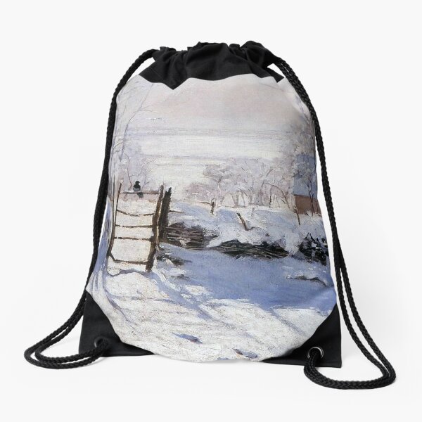 Claude Monet - French painter Drawstring Bag