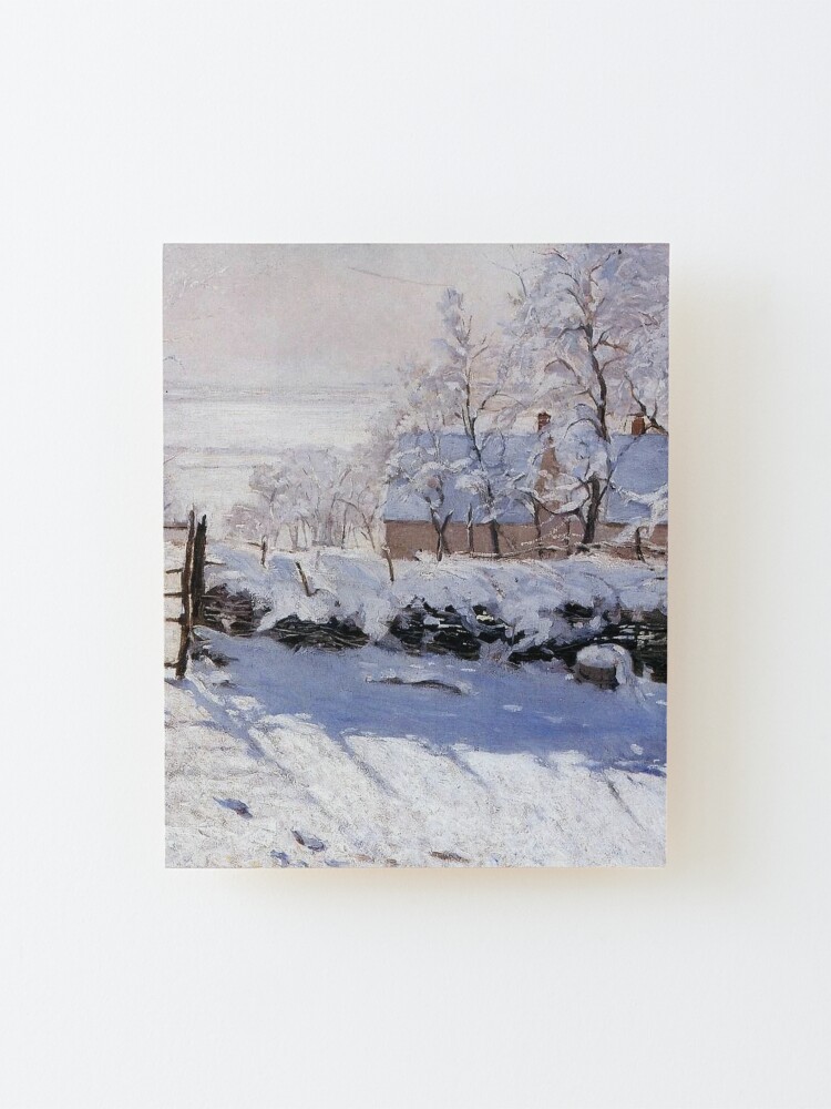 Alternate view of Claude Monet - French painter Mounted Print
