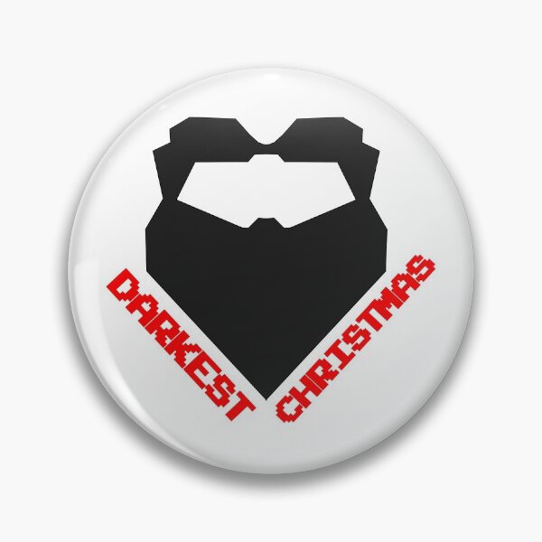 Item preview, Darkest timeline: Darkest Christmas - Special Festive Alternative Christmas Edition. Black evil beard darkest timeline - red retro arcade typography designed and sold by Deegital18.