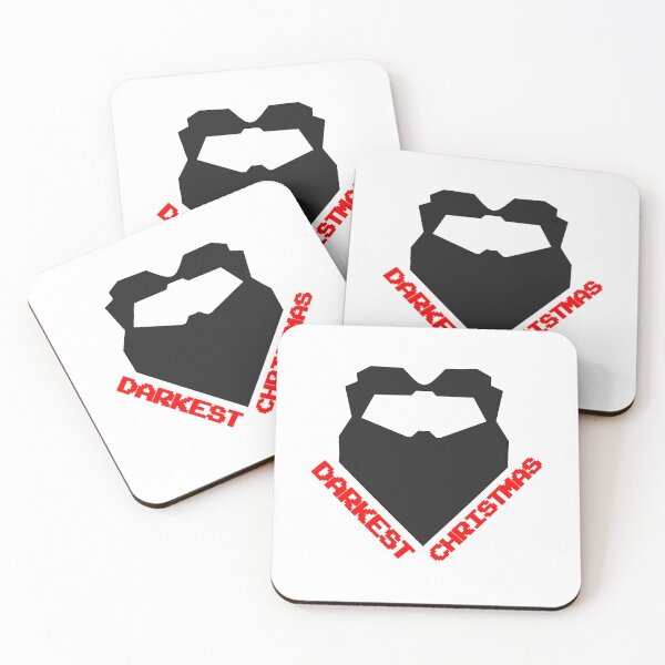 Item preview, Darkest timeline: Darkest Christmas - Special Festive Alternative Christmas Edition. Black evil beard darkest timeline - red retro arcade typography designed and sold by Deegital18.