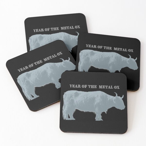 Item preview, New Year 2021 Chinese Zodiac Year Of The Metal Ox designed and sold by Yurii Novosad.