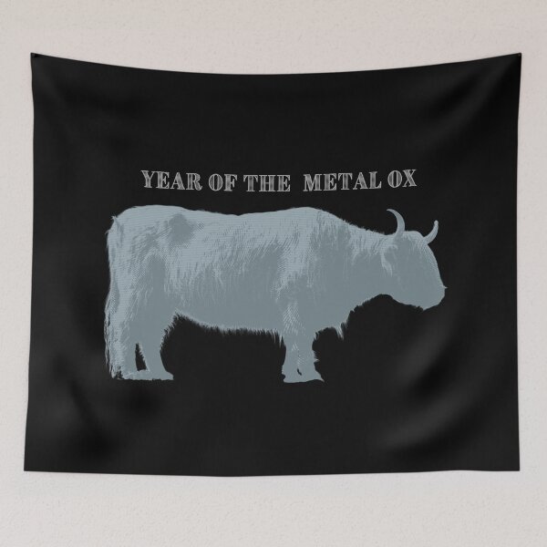 Item preview, New Year 2021 Chinese Zodiac Year Of The Metal Ox designed and sold by Yurii Novosad.