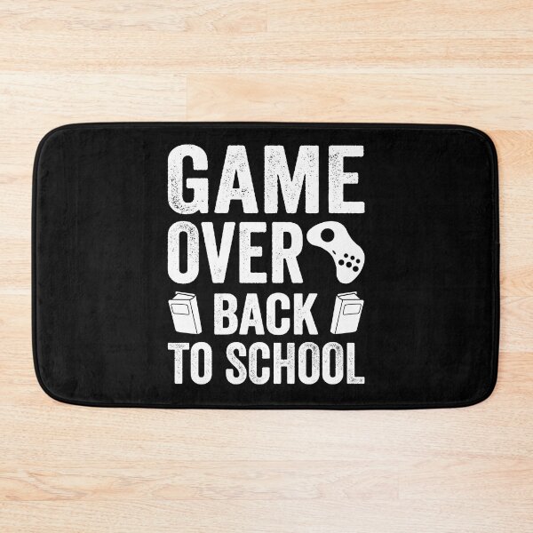 Item preview, Game Over Back To School T-Shirt Quotes, Novelty gamer Gift, Gift Idea for Anniversary, Wedding, Mother's Day, Father's Day, Graduation, Thanksgiving, Christmas & New Year's day. designed and sold by KHRO.