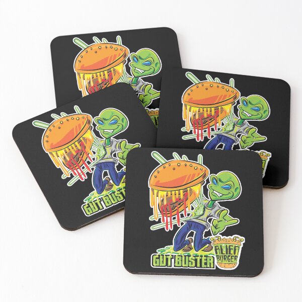 Item preview, Gut Buster Alien Burger by eShirtLabs designed and sold by eShirtLabs.