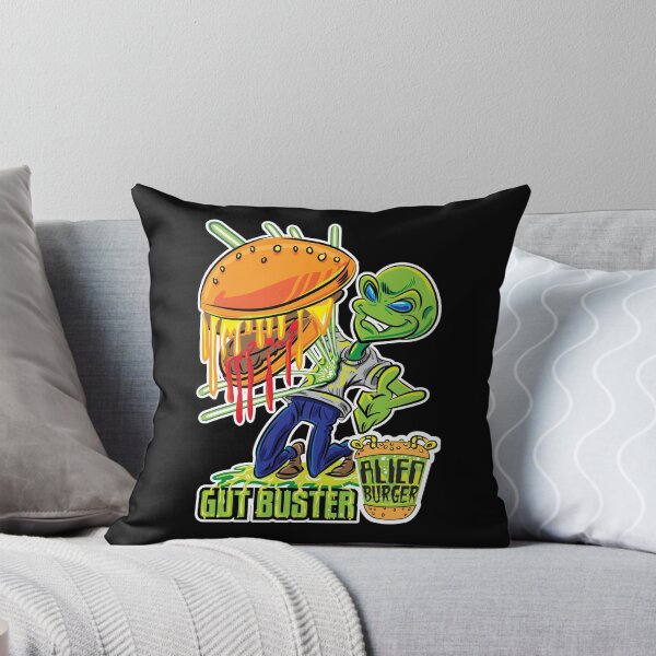 Item preview, Gut Buster Alien Burger by eShirtLabs designed and sold by eShirtLabs.