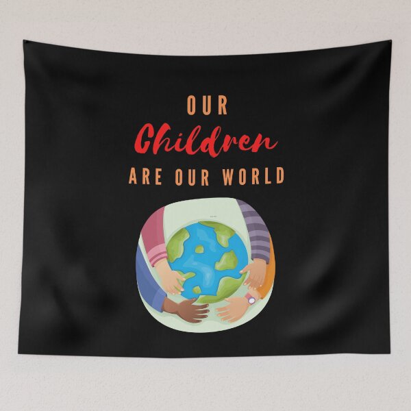 Item preview, Our Children Are Our World designed and sold by TheSourceWithin.
