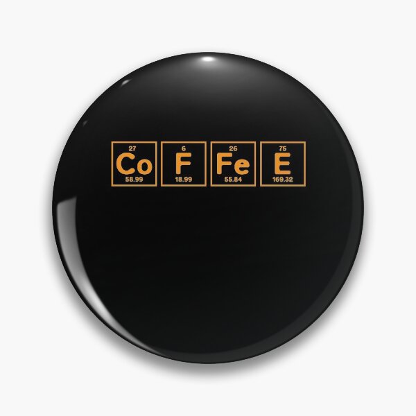 Item preview, Coffee in Periodic Table designed and sold by ecdato.