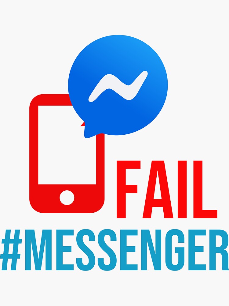 messenger-facebook-failed-to-send-sticker-for-sale-by-zandiwa-redbubble