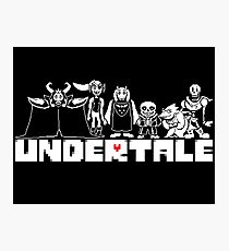 Undertale Photographic Print