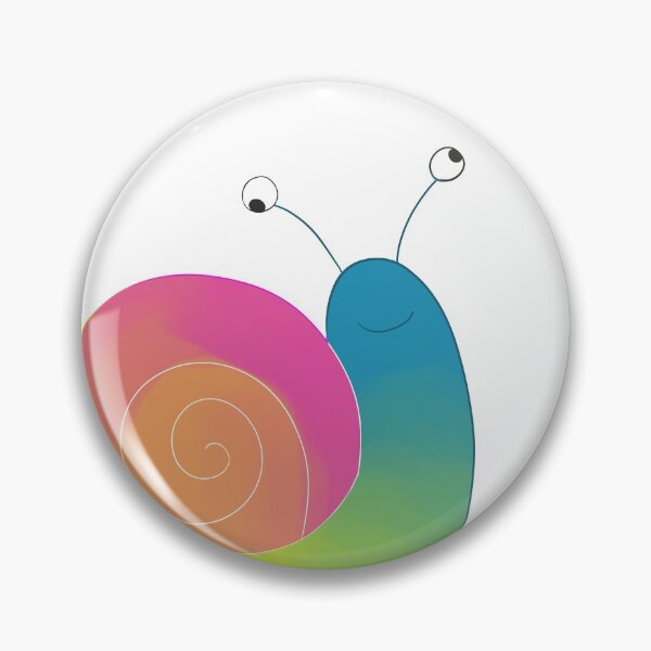 Item preview, Pansexual Snail designed and sold by GreenDemonTea.