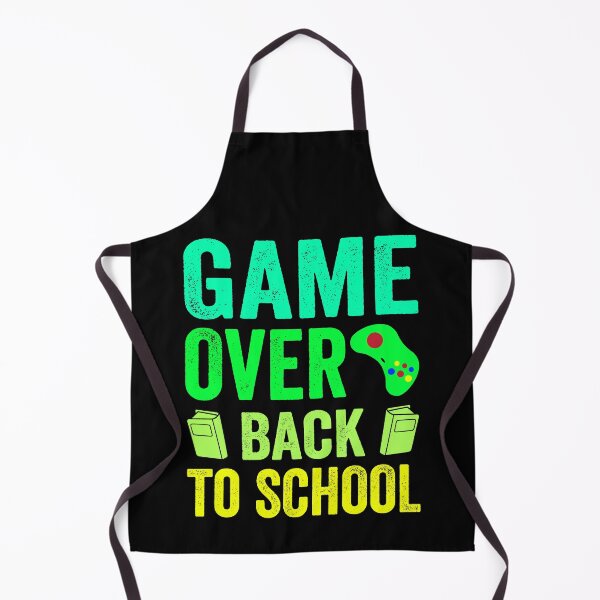 Item preview, Game Over Back To School T-Shirt Quotes, Novelty gamer Gift, Gift Idea for Anniversary, Wedding, Mother's Day, Father's Day, Graduation, Thanksgiving, Christmas & New Year's day. designed and sold by KHRO.