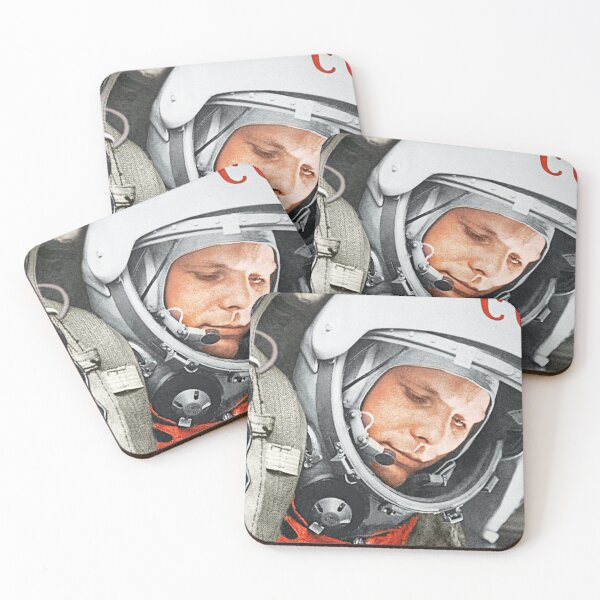 Item preview, Yuri Gararin - First human in space Soviet astronaut Soviet Propaganda designed and sold by ArtFay.