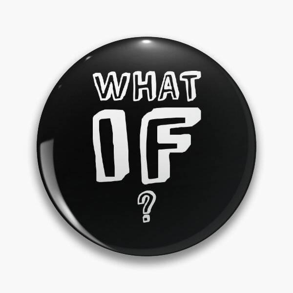 Item preview, Writing – What if? (white on black) designed and sold by LiveForever.