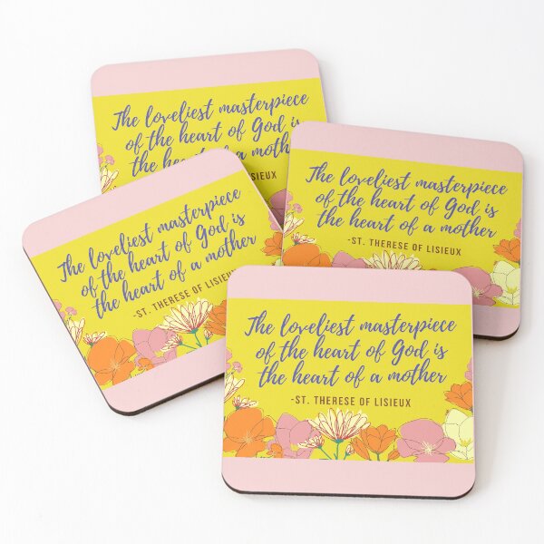 Item preview, Mothers Love Quote St. Therese of Lisieux designed and sold by SabrinaM77.