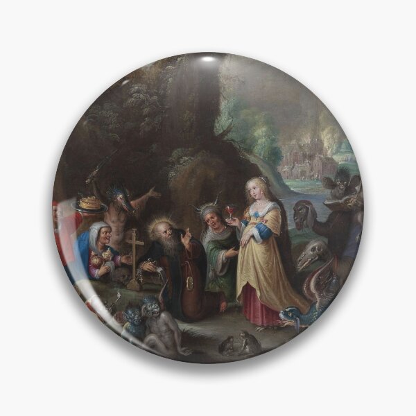 Item preview, Temptation of Saint Anthony, 1610-15 -  of Frans Francken (II) designed and sold by Vintage Designs +.