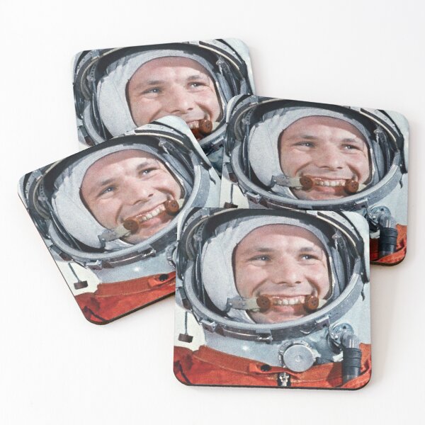 Item preview, Yuri Gararin - First human in space Soviet astronaut Soviet Propaganda designed and sold by ArtFay.