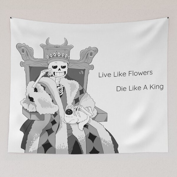 Item preview, Skull Boy Die Like A King designed and sold by FangsDesign.