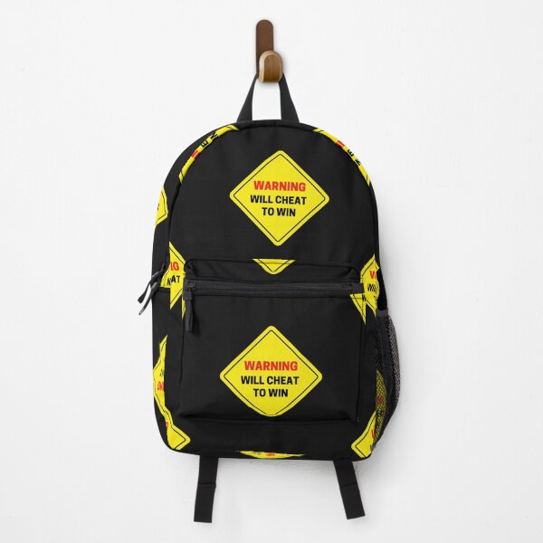 Item preview, funny WARNING - WILL CHEAT TO WIN SIGN, t-shirt, gift designed and sold by shakmati.