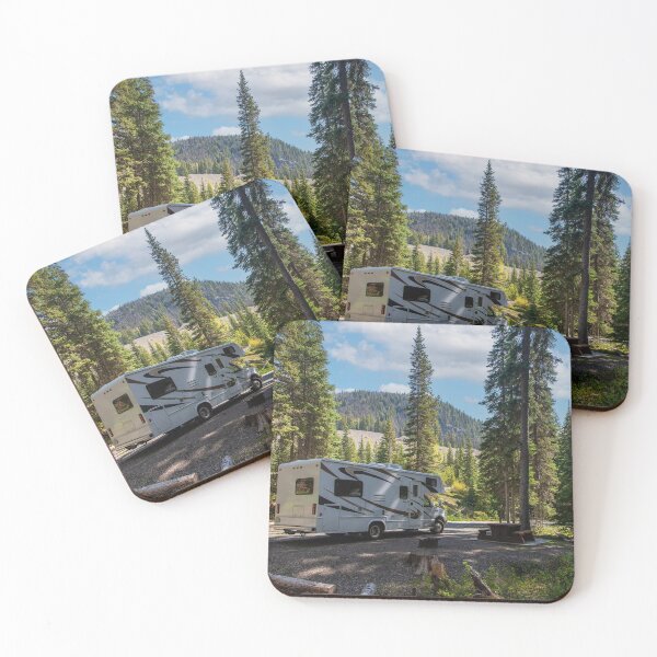 Item preview, Beautiful campsite in the forest designed and sold by Marc Molenaar.