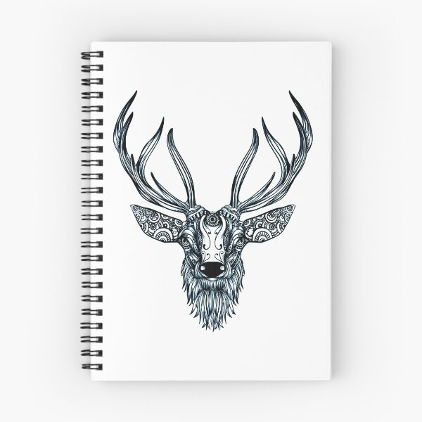 Item preview, Deer Spiritual deer head designed and sold by dickkopp.