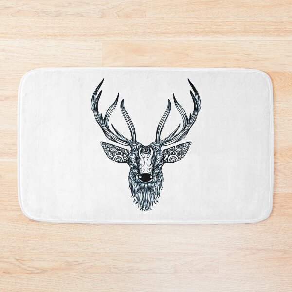 Item preview, Deer Spiritual deer head designed and sold by dickkopp.