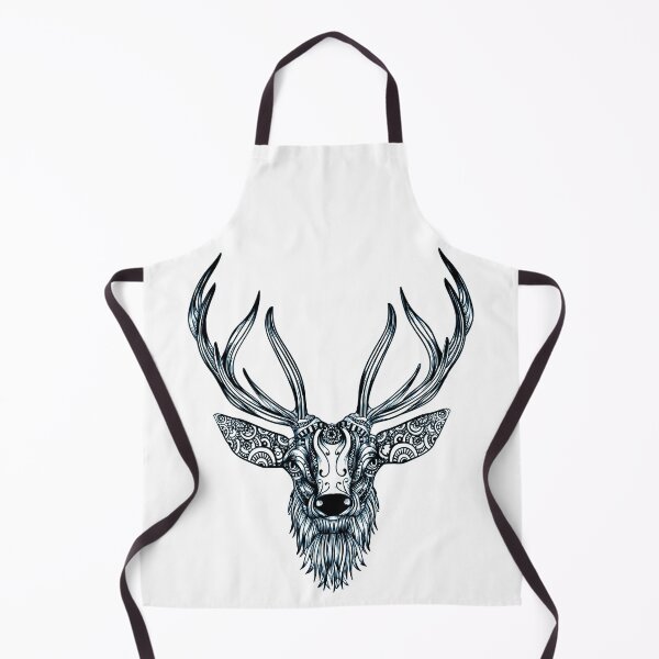 Item preview, Deer Spiritual deer head designed and sold by dickkopp.