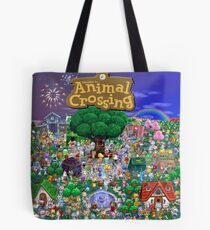 Animal Crossing Poster Tote Bag