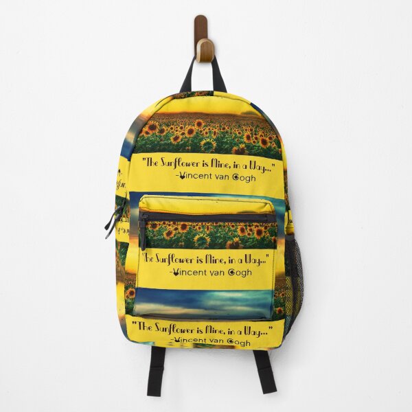 Item preview, ❤️“The Sunflower is Mine, in a Way.”-Quote by Vincent van Gogh designed and sold by Fantabulous.