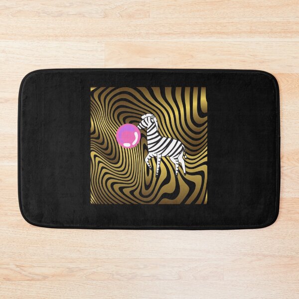 Item preview,  Zebra Bubble Gum Pink and Gold Design designed and sold by Beluved.