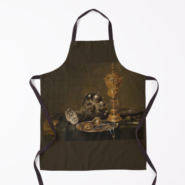 Item preview, Still life with a clock - Baroque oil painting by Willem Claesz Heda designed and sold by Vintage-TM.