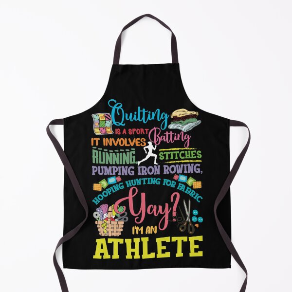 Item preview, Quilting Is A Sport It Involves Batting Running designed and sold by Charles Brian.