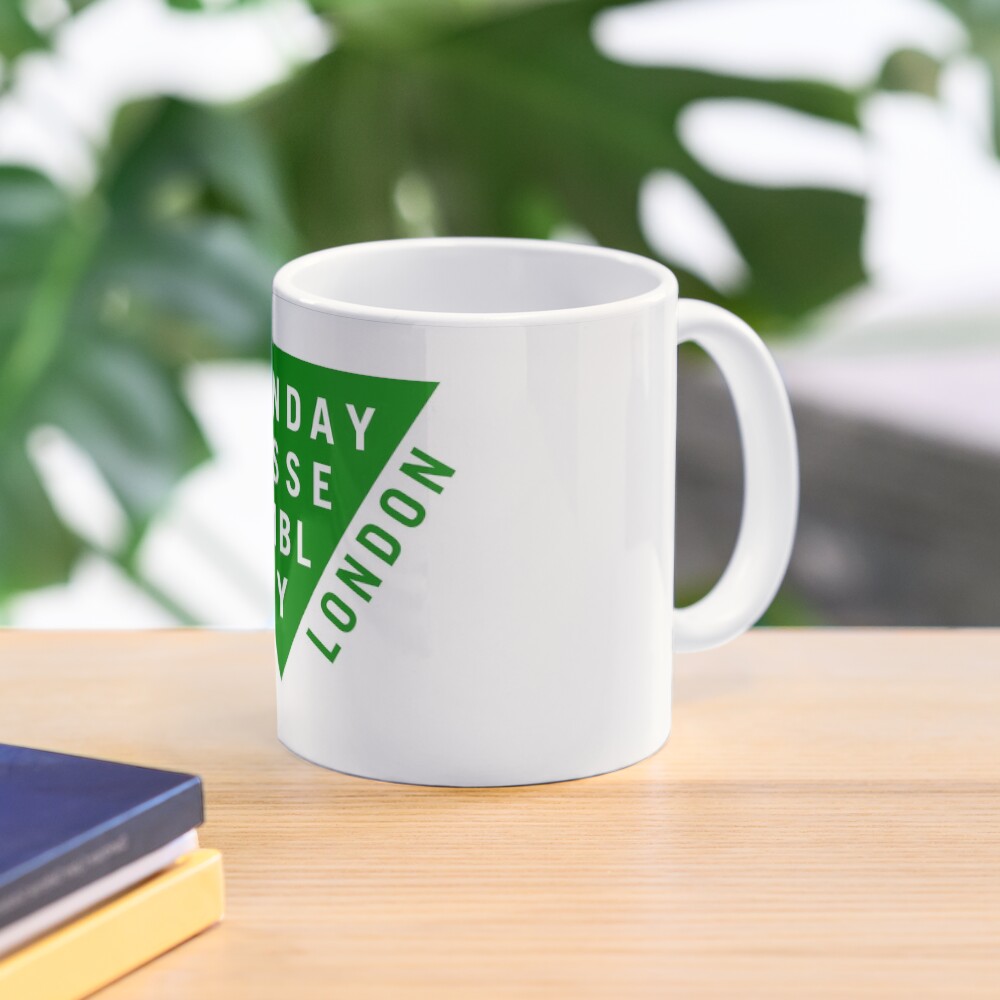 Green Logo Coffee Mug