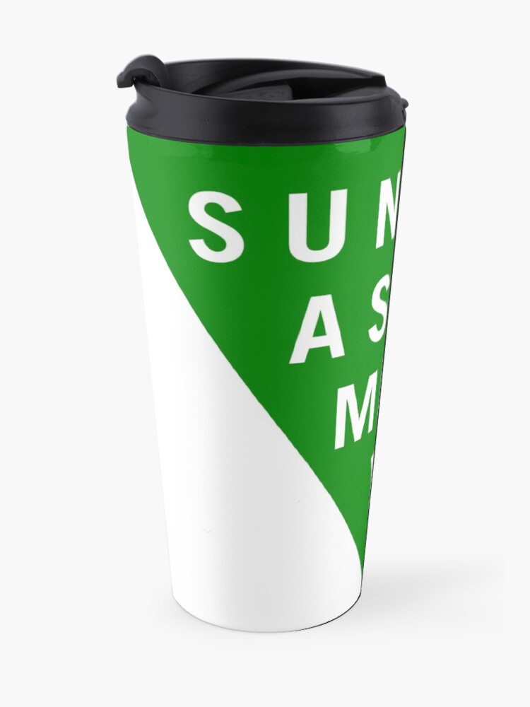 Alternate view of Green Logo Travel Coffee Mug