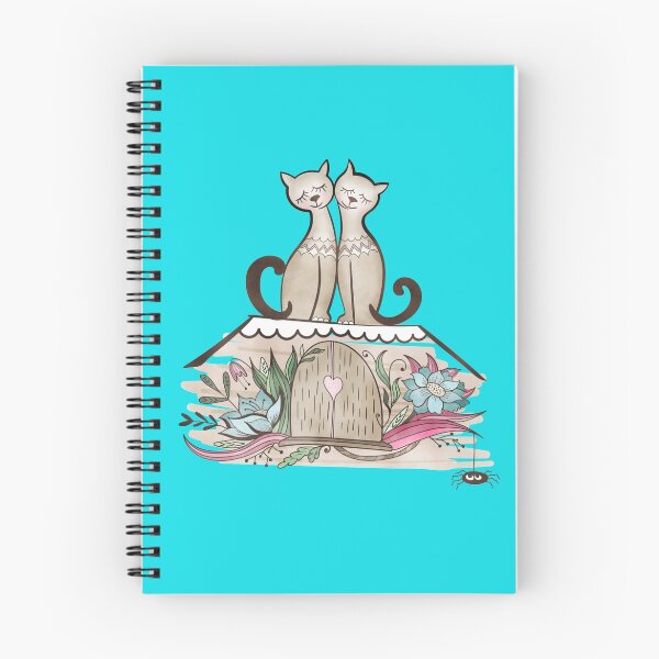 Item preview, Vintage Cats in Love  designed and sold by kisikoida.