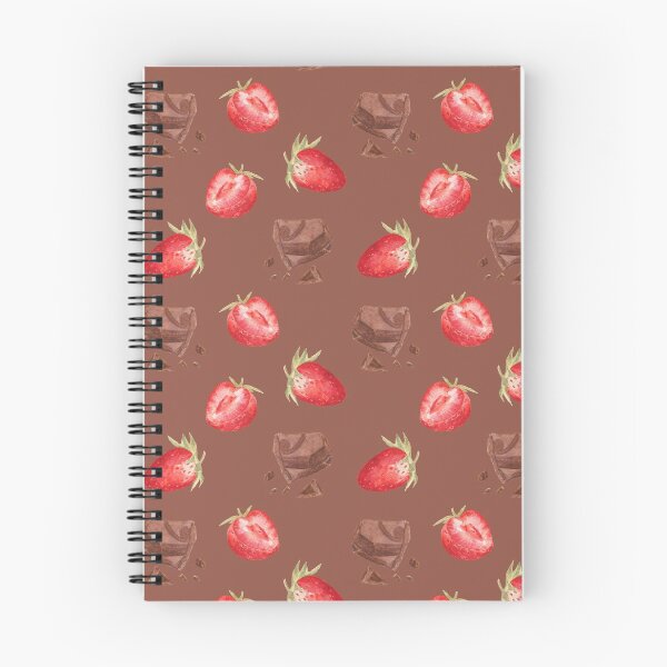 Item preview, Strawberry and chocolate on brown designed and sold by Flowersforbear.