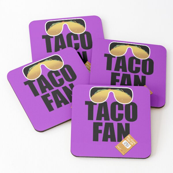 Aperçu de l'œuvre Taco Fan (parodie d'homme macho) créée et vendue par The Fonsecastein Shop.
