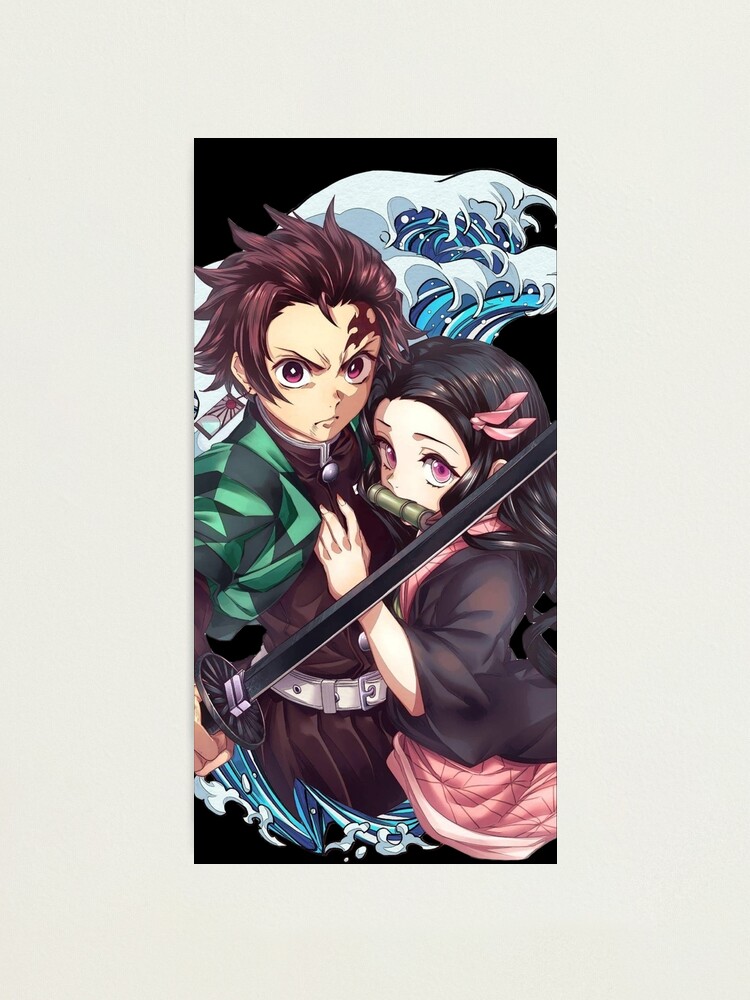 Demon Slayer Tanjirokimetsu No Yaiba Kamado And Nezuko Kamado Photographic Print For Sale By 6550