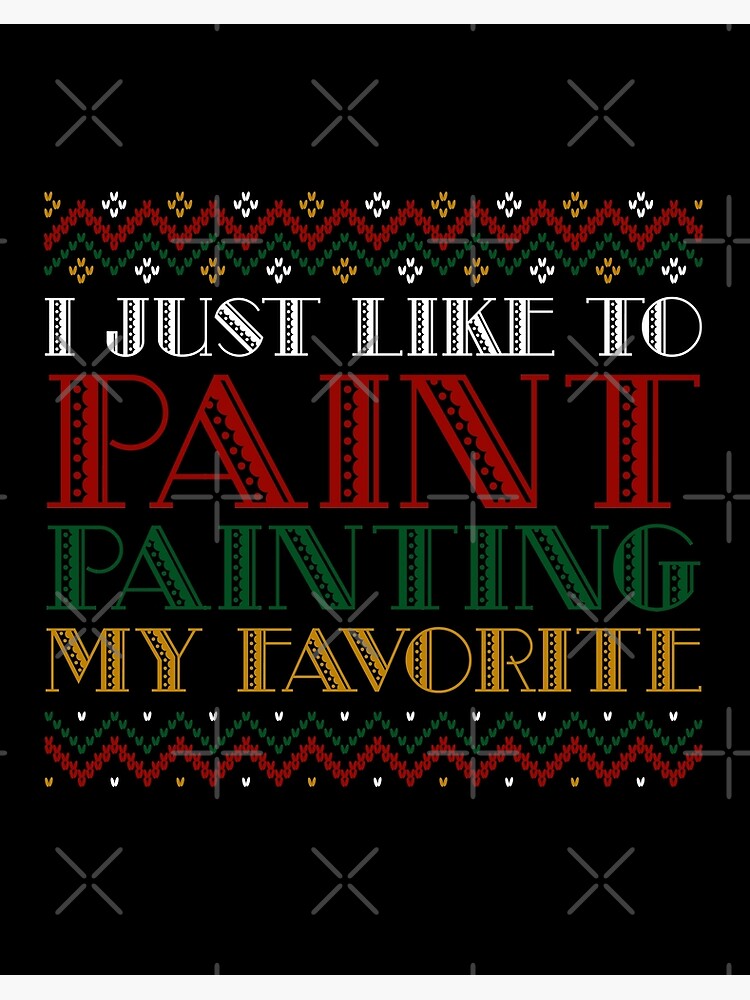 Favourite Christmas Things | Art Board Print