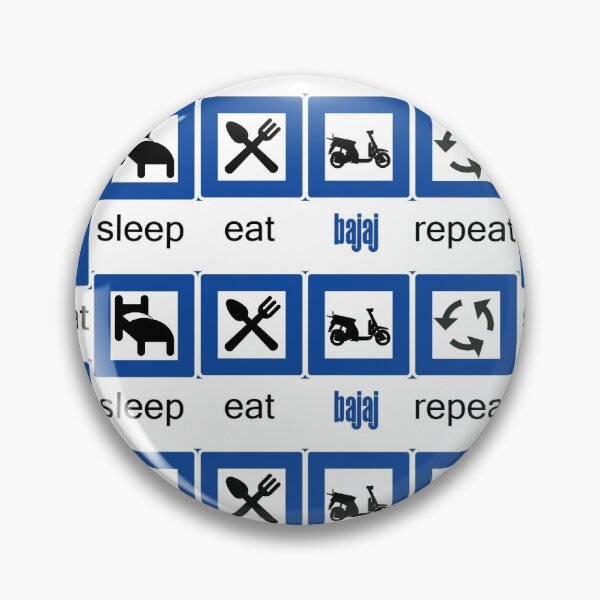 Item preview, Sleep eat Bajaj repeat designed and sold by Janne-Hagnell.