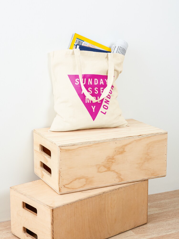 Alternate view of Pink Logo Tote Bag